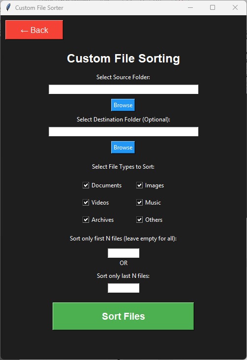 Custom Rules Editor
